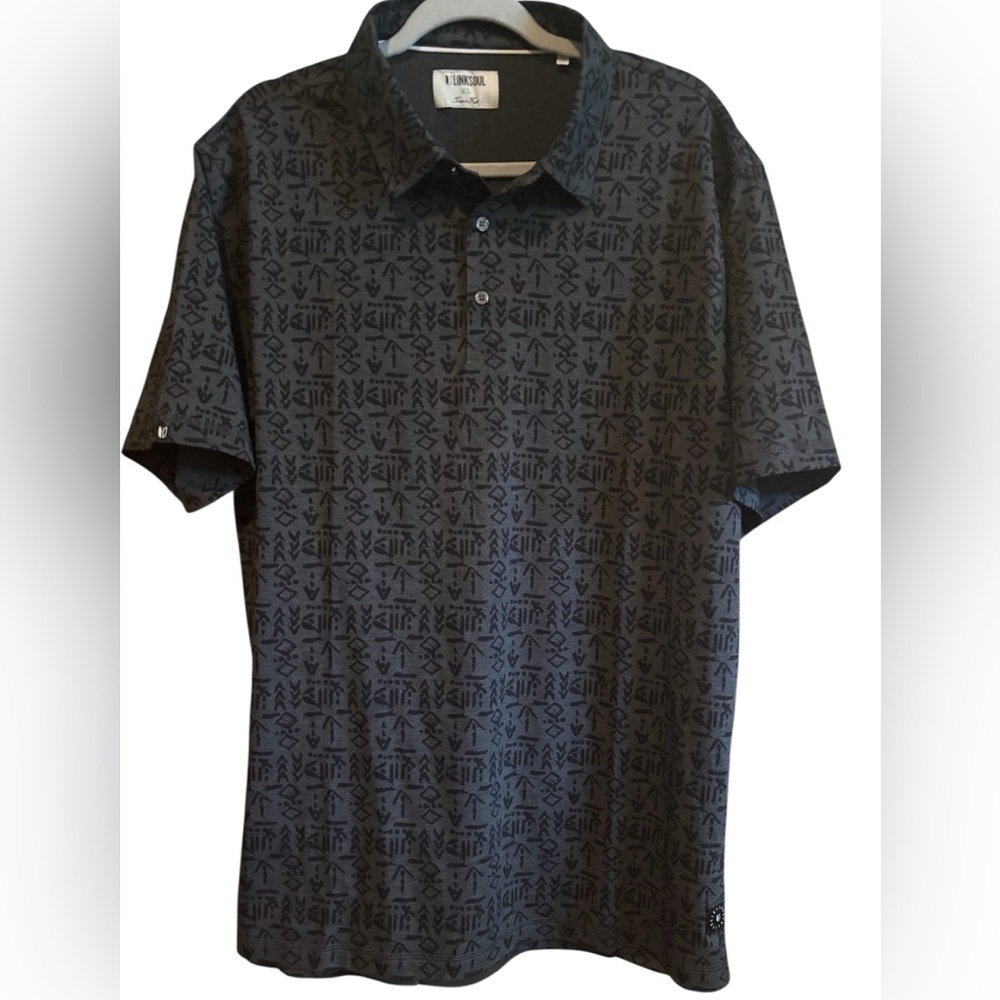 Linksoul Men’s Collared Golf Shirt NWOT